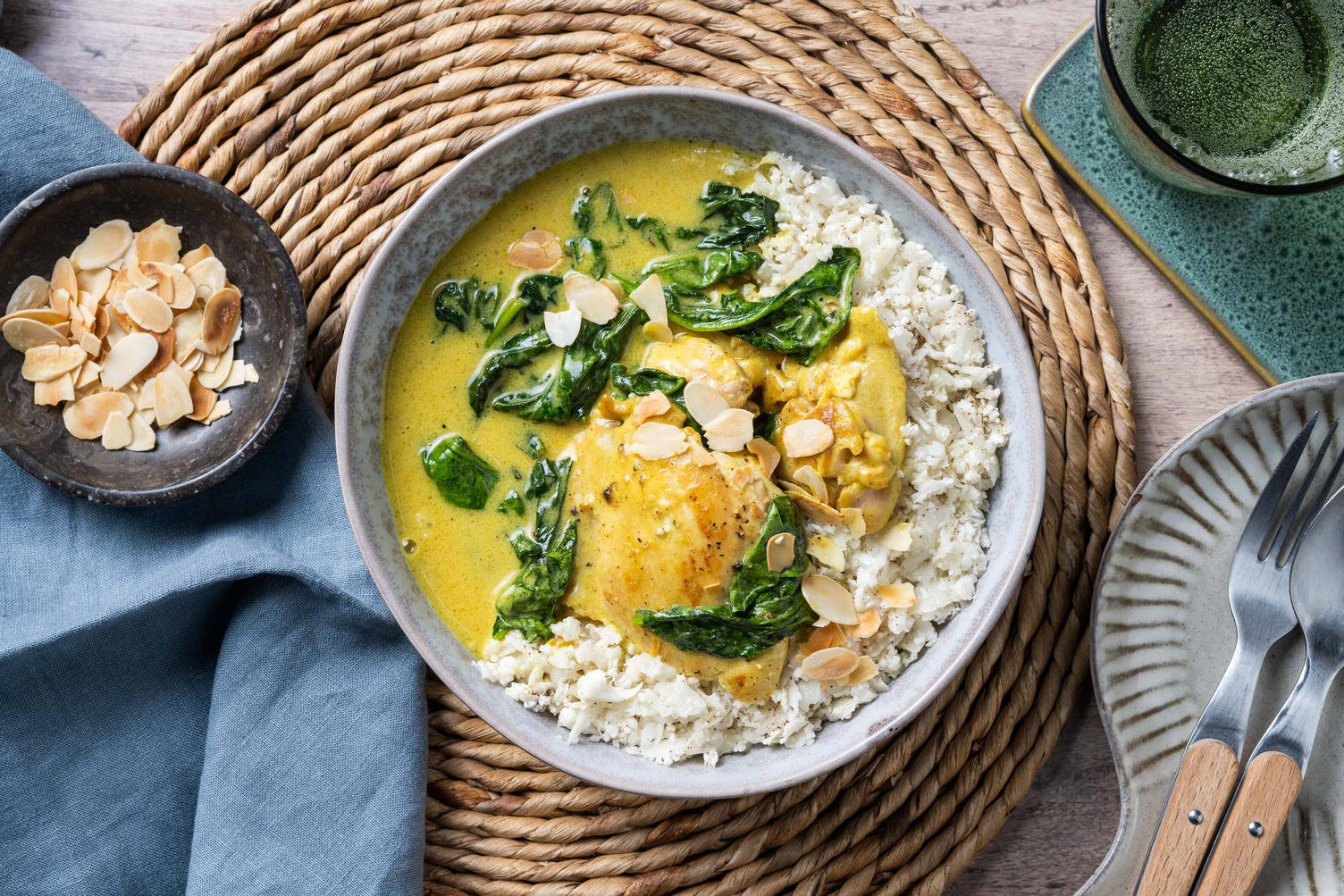 Korma Inspired Chicken Thigh Curry