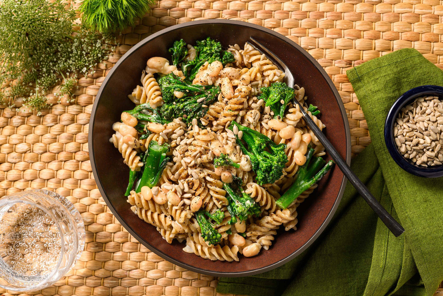 Creamy Miso, Truffle and Butter Bean Fusilli