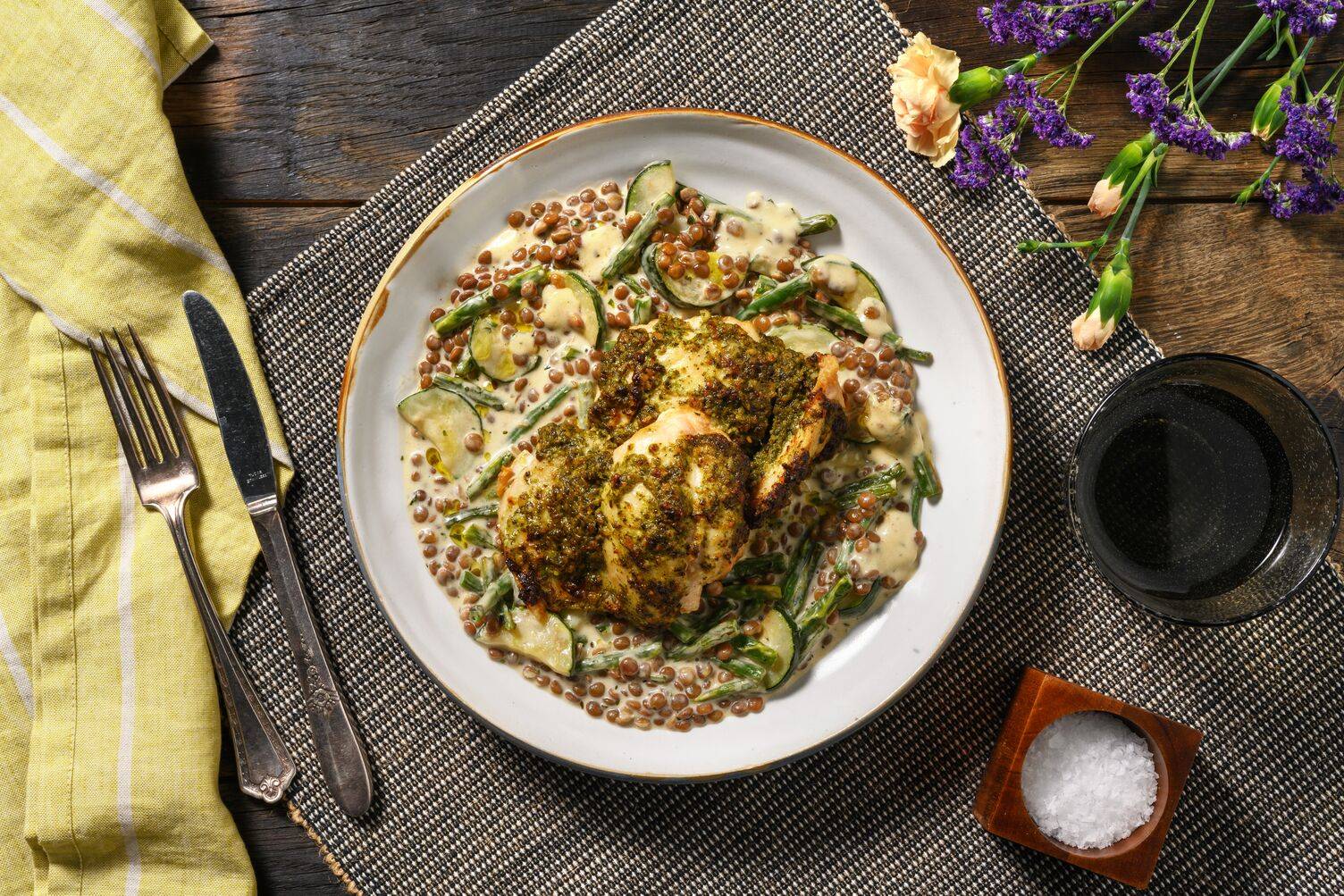 Pesto Baked Chicken Breast