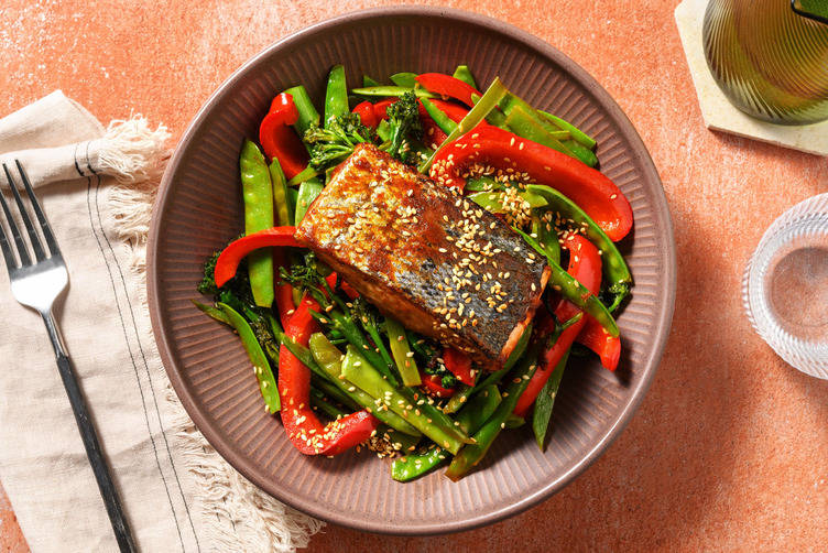 Miso Glazed Trout
