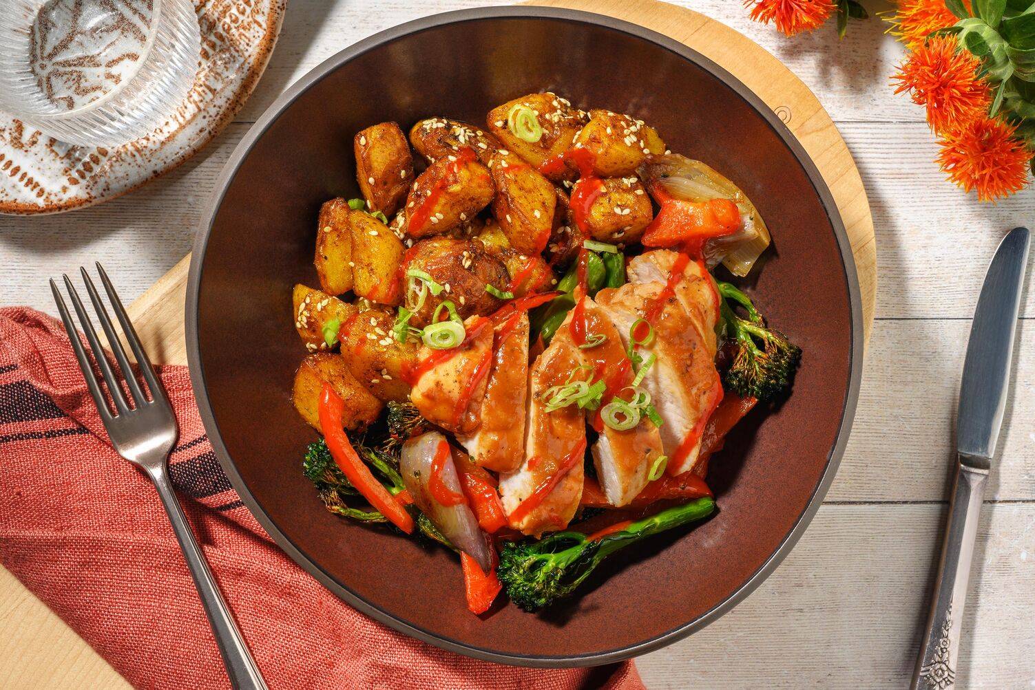 Char Siu Double Chicken Traybake