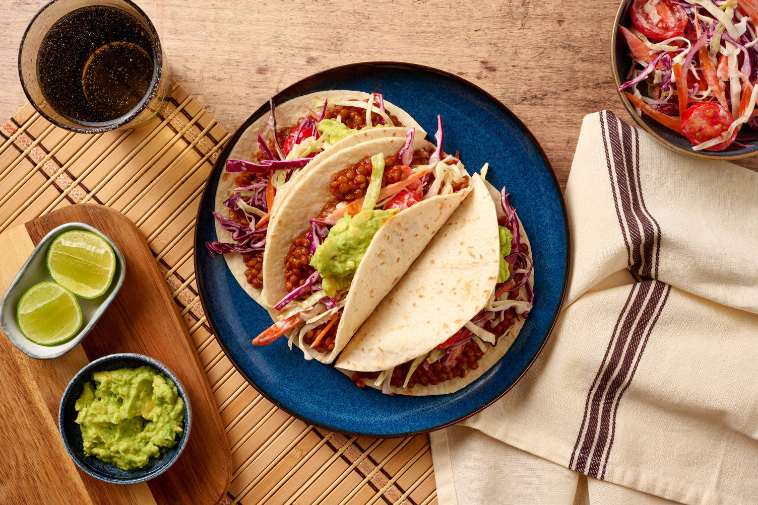 Chipotle Lentil Tacos
