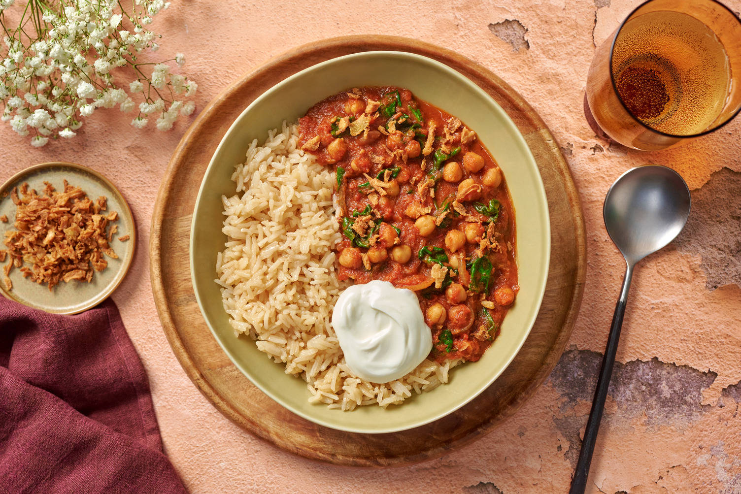 Lahori Inspired Tangy Chickpea Curry