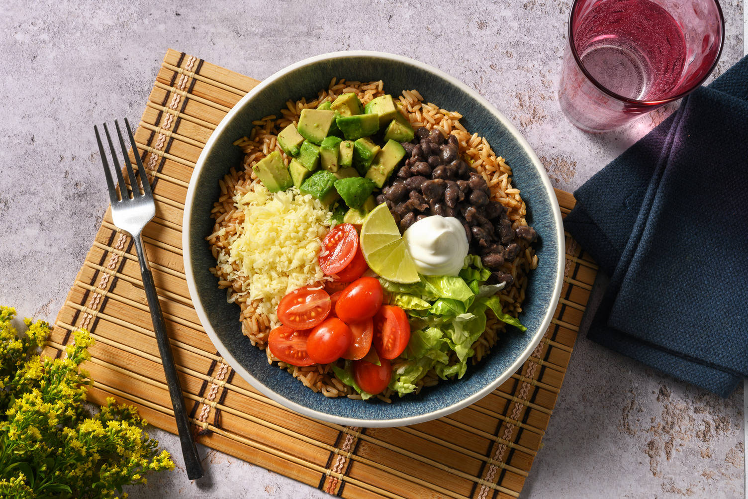 Black Bean Burrito Bowl