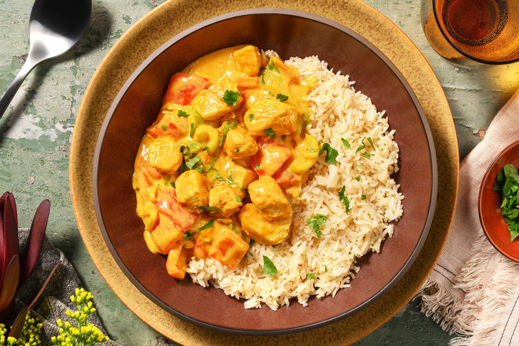 Thai Yellow Inspired Chicken Breast Curry Bowl