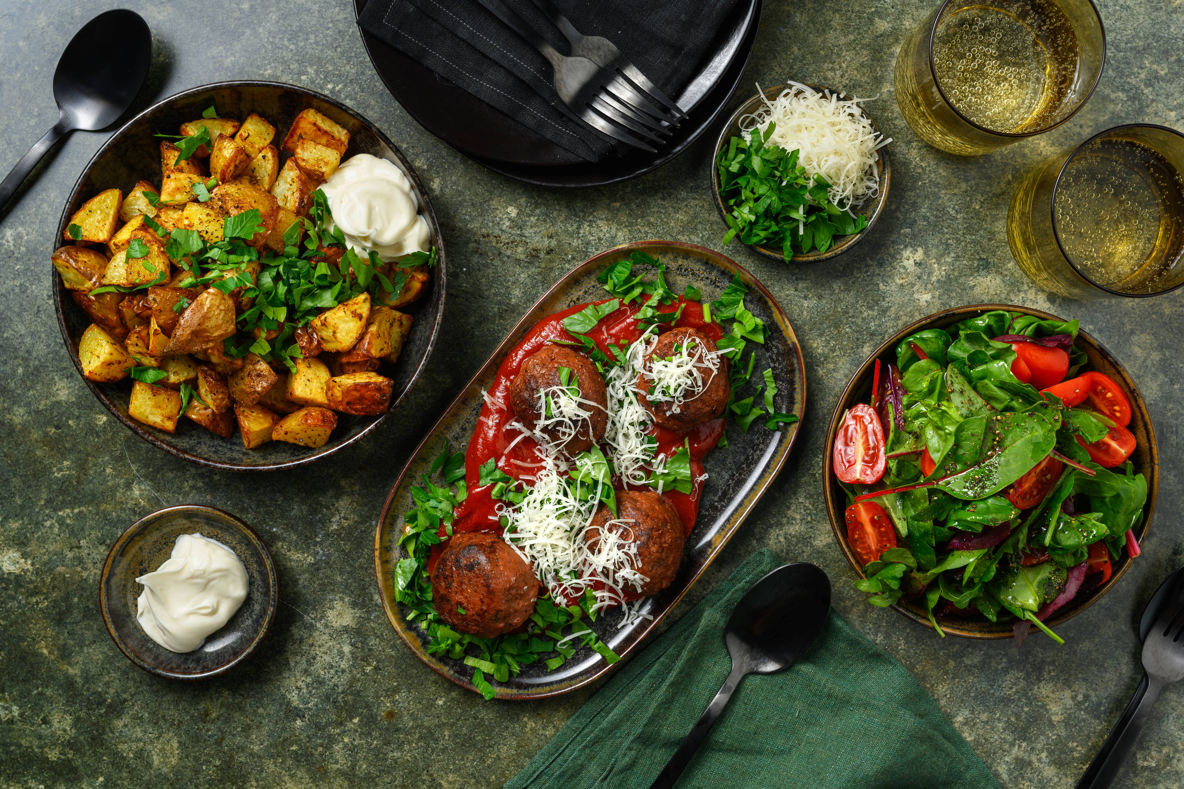  Albondigas Style Meat-Free Balls in Tomato Sauce