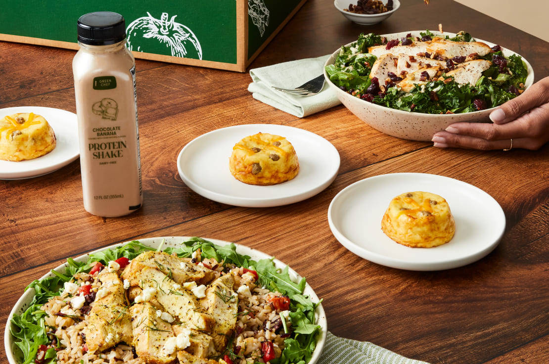 90% of customers found it easier to eat balanced meals with Green Chef