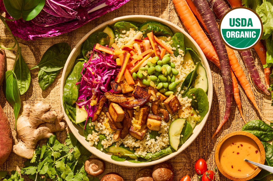 USDA-certified organic in every box